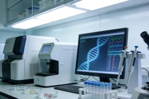 血液样本与组织样本对比示意图