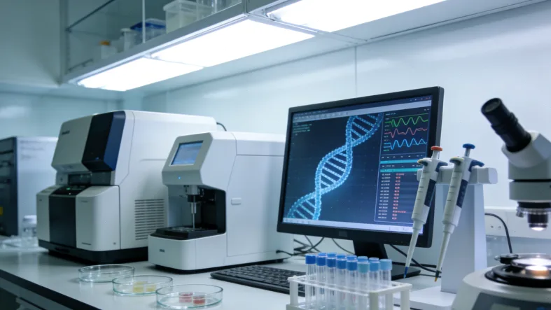 血液样本与组织样本对比示意图