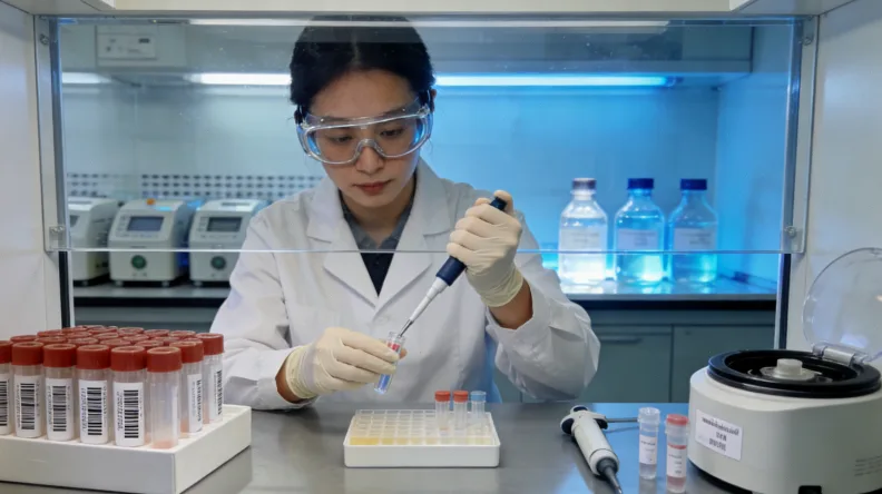 自动化免疫组化染色仪工作示意图