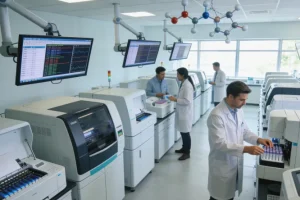 PD-L1免疫组化检测高表达切片示意图