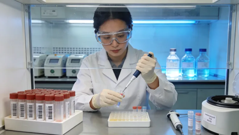 对比图：传统测序与2026年超灵敏单分子测序技术原理对比