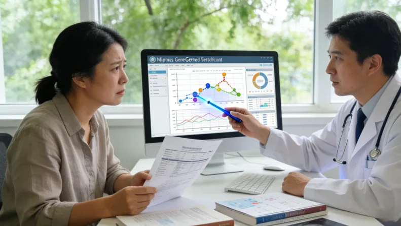 高通量测序仪正在工作的场景