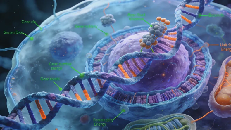 ctDNA从肿瘤释放进入血液循环示意图