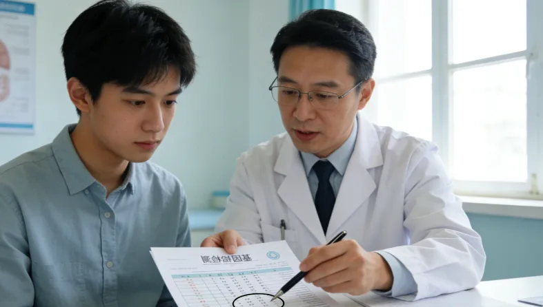 ctDNA检测实验室与测序仪工作场景