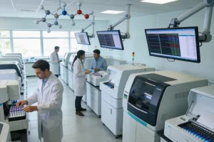 肠癌基因检测从传统到新兴靶点对比示意图