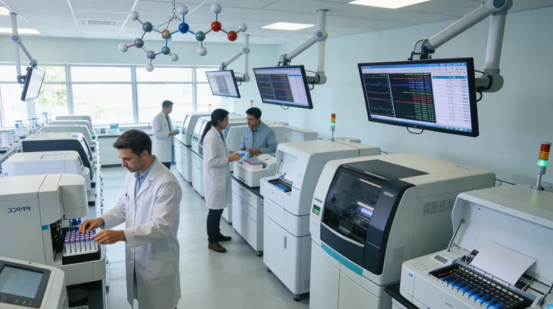 肠癌基因检测从传统到新兴靶点对比示意图