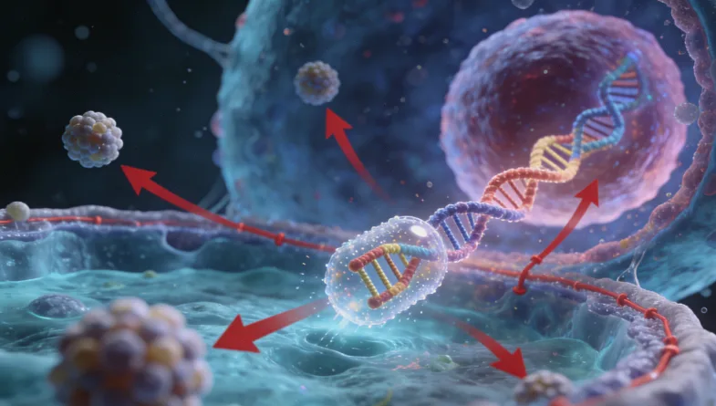 医保政策文件与放大镜特写