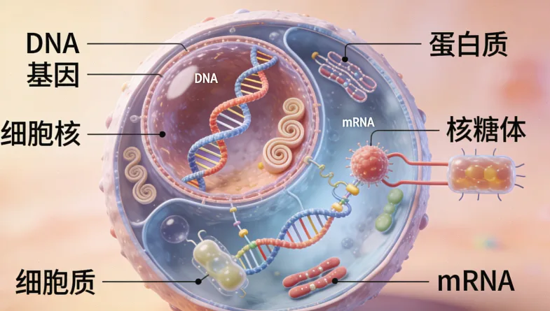 RAS基因野生型与突变型信号通路对比示意图