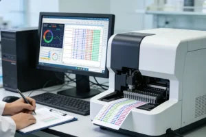 肝脏影像图中突出显示转移病灶