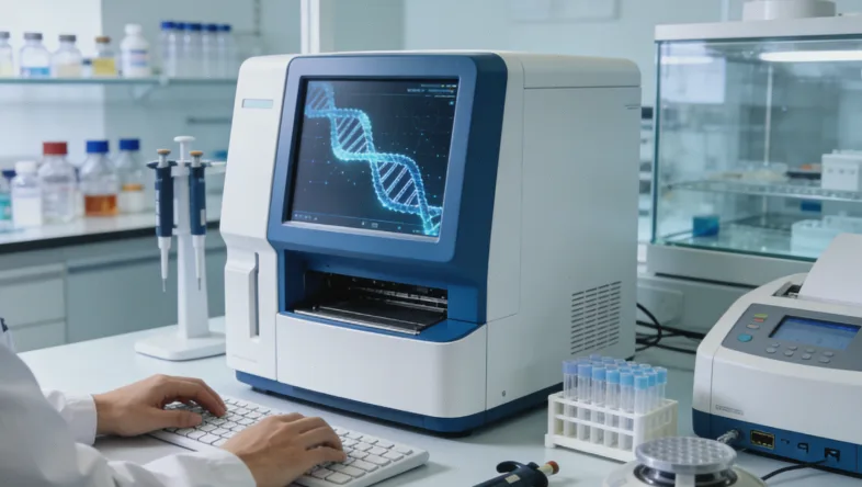 遗传咨询与胚系基因检测流程示意