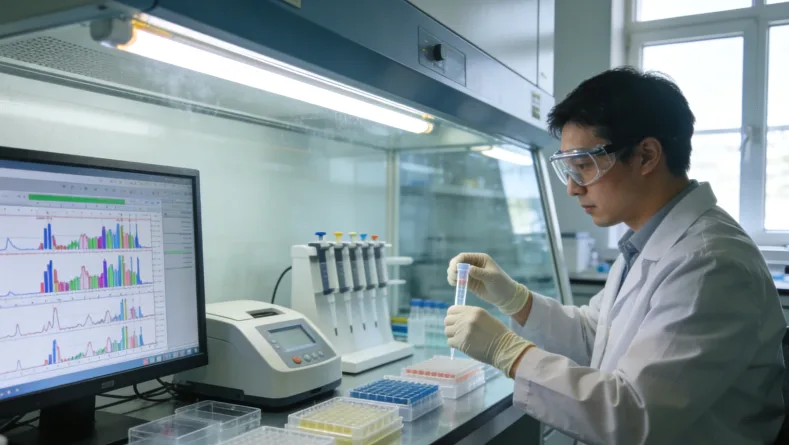 卵巢癌基因检测报告示意图