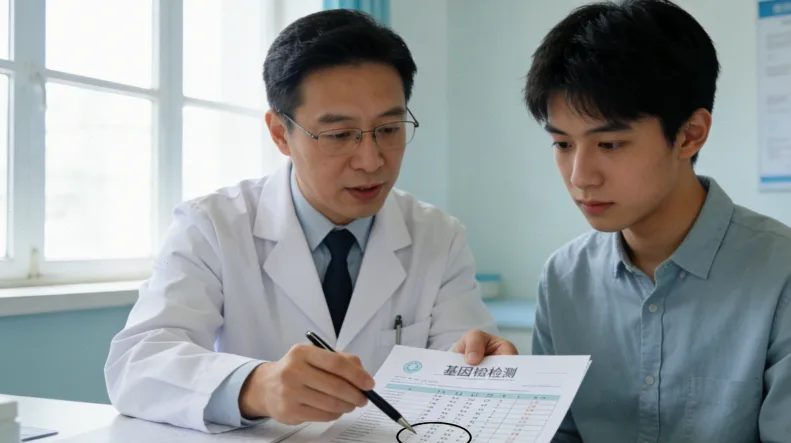 BRCA基因DNA双螺旋结构示意图