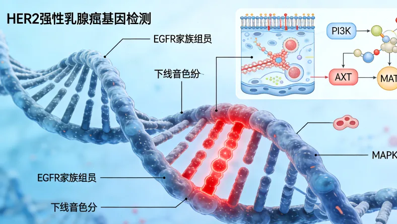 HRD检测原理与合成致死效应示意图