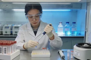 卵巢癌基因检测报告对比示意图