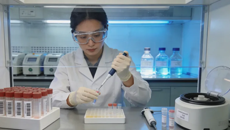 卵巢癌基因检测报告对比示意图