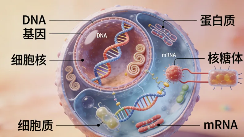 医生与患者共同查看病理报告的场景