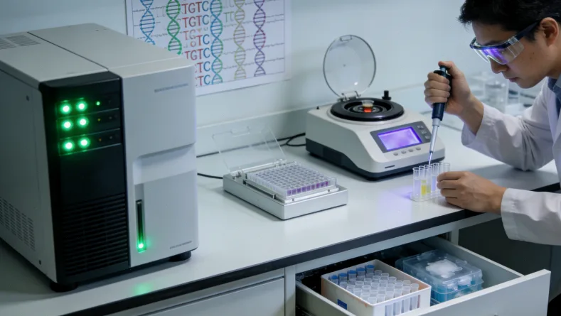 医生与患者讨论肝癌治疗方案示意图