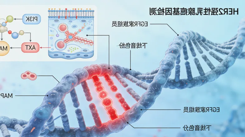 肝癌基因检测报告示意图