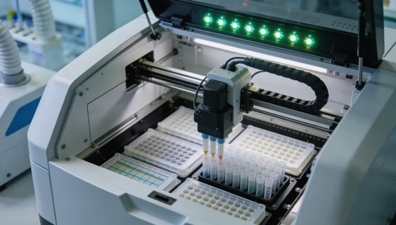 基因检测报告显示不同病灶突变差异的示意图