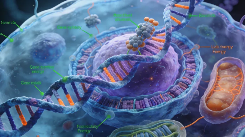 基因突变类型对比示意图：驱动突变 vs 乘客突变