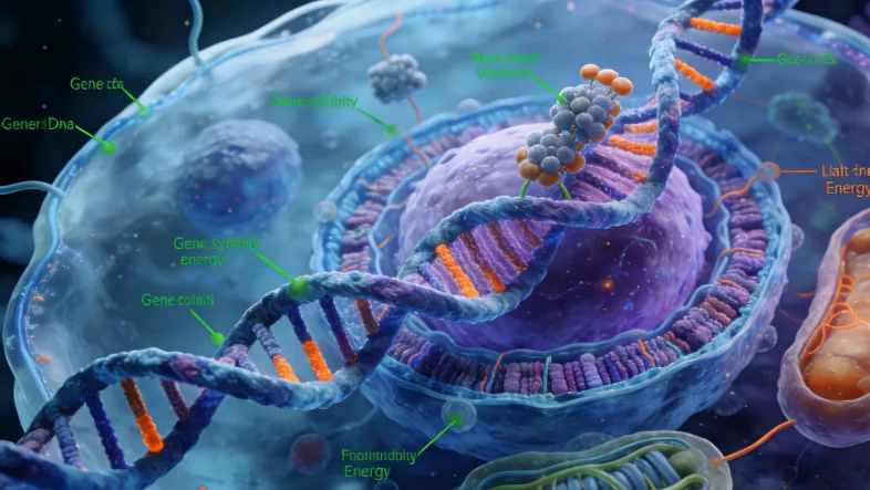 医生与患者共同查看乳腺癌病理报告