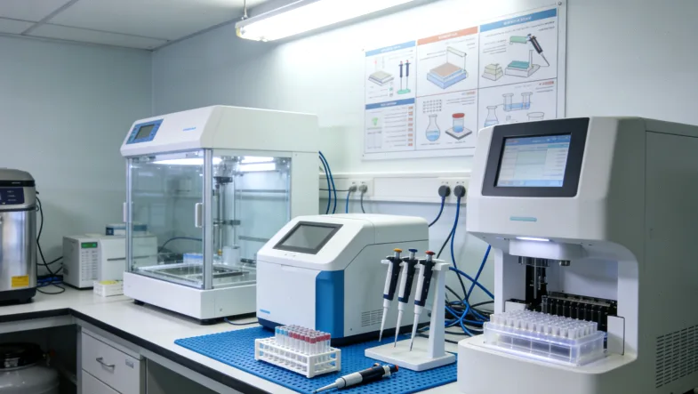 复发评分（RS）低、中、高风险区间划分示意图