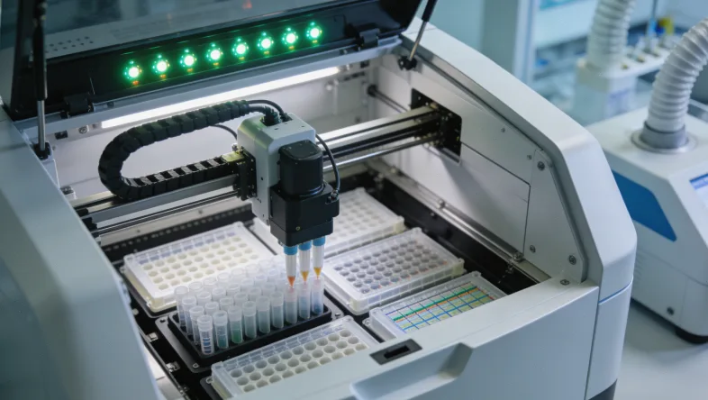 基因检测报告样本示意图，突出复发评分