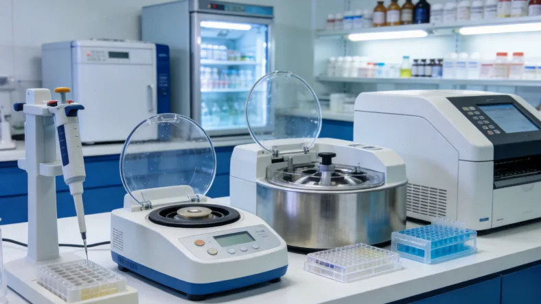 中国医保政策文件与听诊器叠放示意图