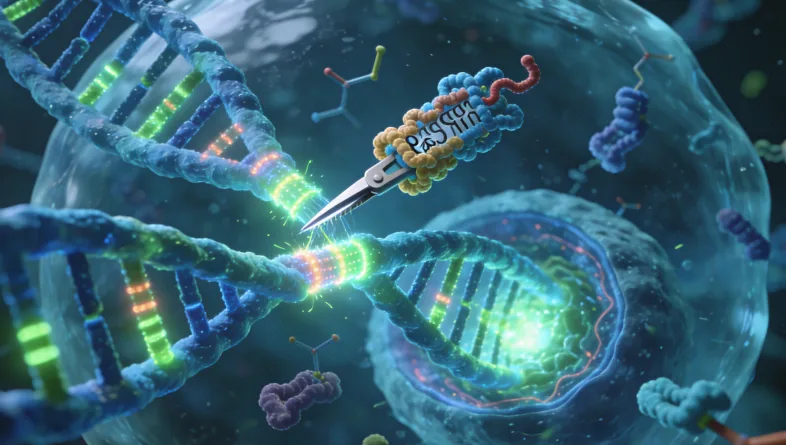 医生与患者共同查看基因检测报告