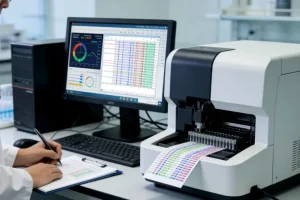 多基因检测NGS技术流程示意图