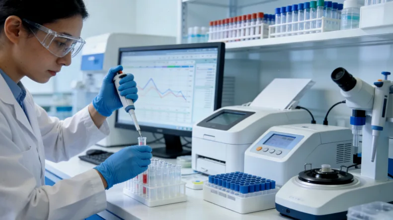 动态更新的全球基因数据库可视化示意图