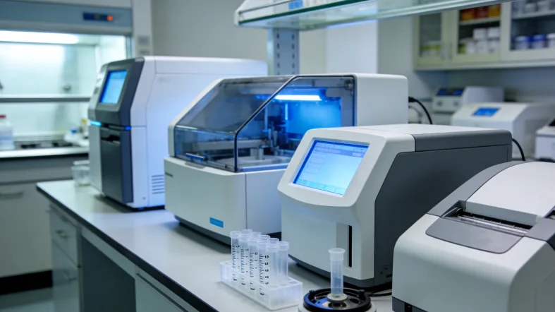 医生与患者讨论基因检测报告