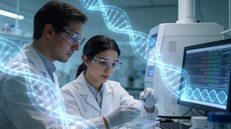 不同癌症类型与生物标志物关系图表