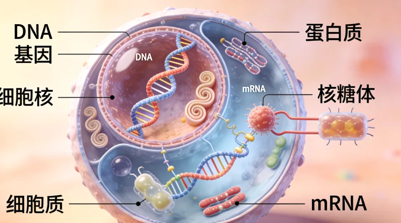 胚系突变与体细胞突变对比图解