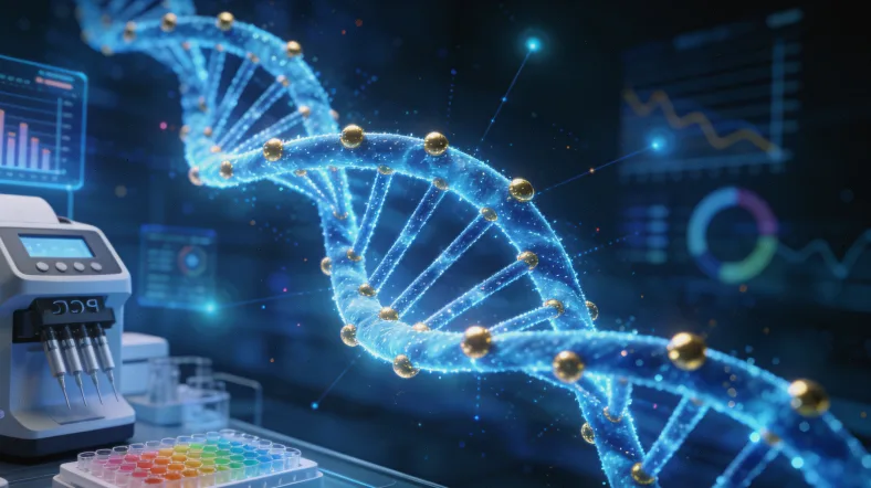 医生与咨询者进行遗传咨询的场景