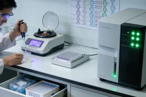 遗传性肿瘤基因突变与散发性突变示意图对比