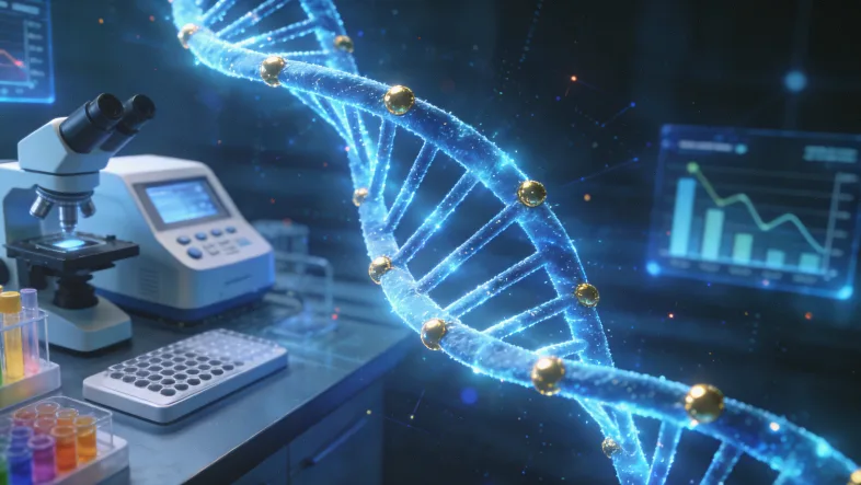 护士为患者抽取静脉血样本特写