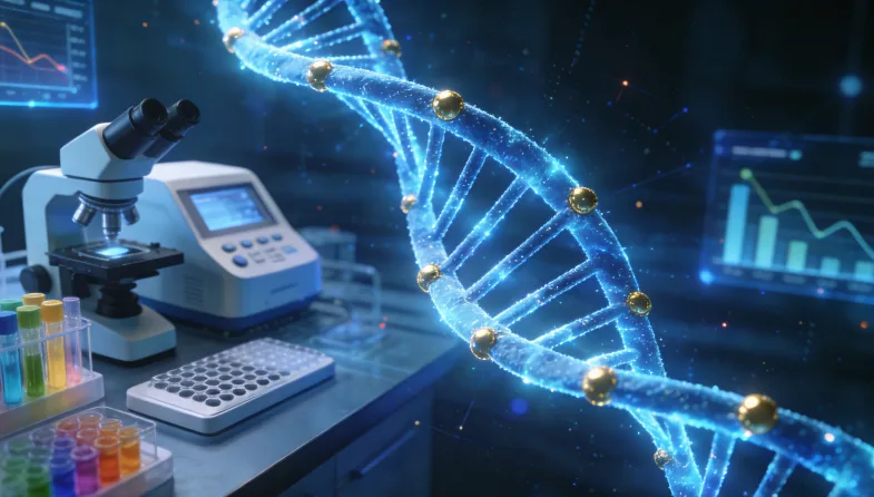 ROS1融合突变基因检测报告示意图