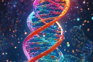 检验科医生分析基因检测报告工作场景