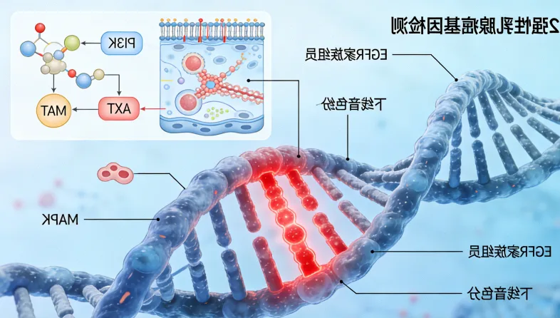晚期肺癌患者血液检测适用场景漫画