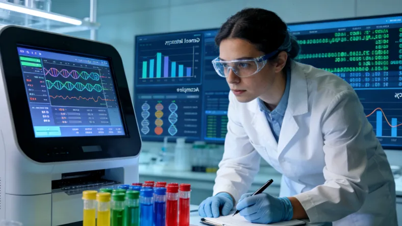 肺腺癌与非小细胞肺癌病理切片对比图