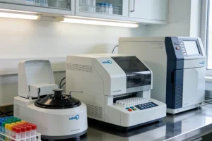 FISH检测显示ROS1基因分离信号示意图