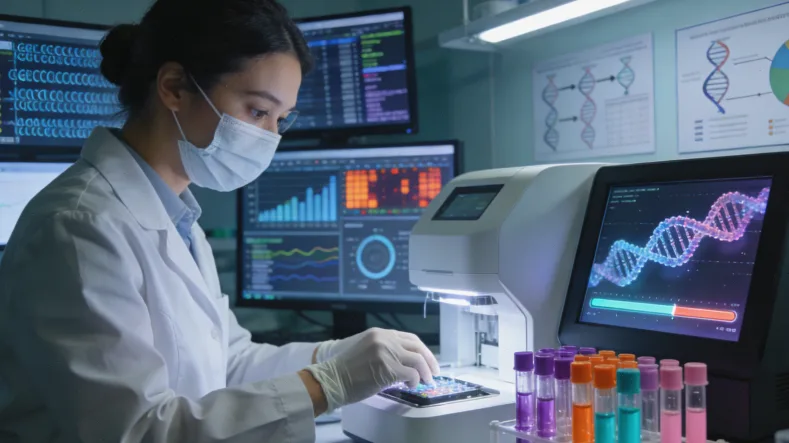 KRAS基因突变激活细胞生长信号通路示意图