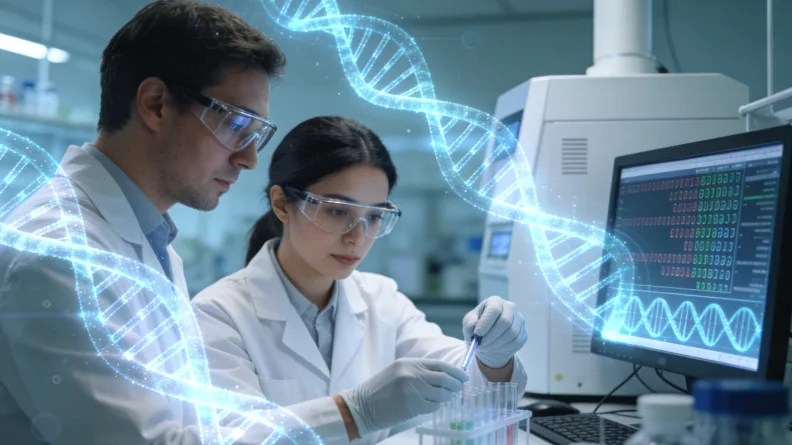 EGFR信号通路与KRAS基因作用示意图