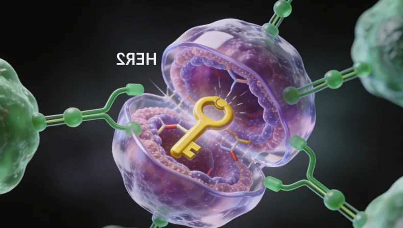 基因检测报告显示KRAS G12C突变特写