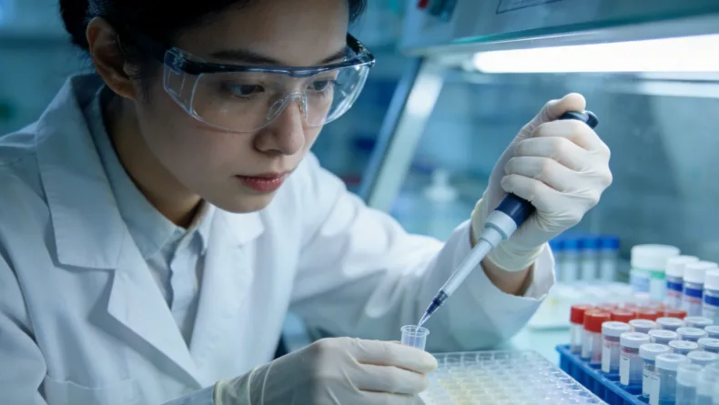 高通量测序仪工作场景