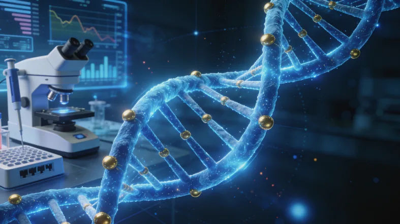 医生与患者家属沟通基因检测报告的场景