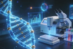 肺癌细胞中EGFR与MET信号通路共同激活示意图