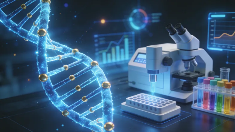 肺癌细胞中EGFR与MET信号通路共同激活示意图