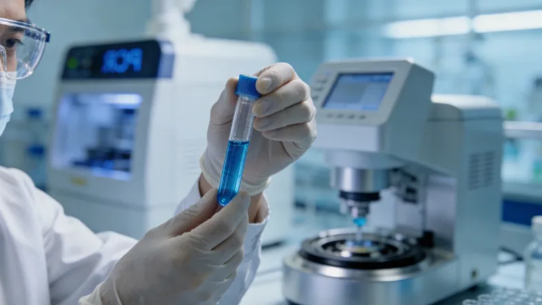 非小细胞肺癌病理切片与基因报告关联图